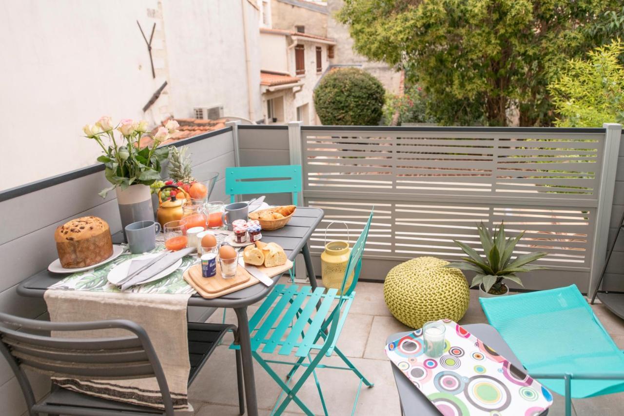 Suite Oisivete Avec Terrasse Vue Sur Patio Et Clim 蒙彼利埃 外观 照片